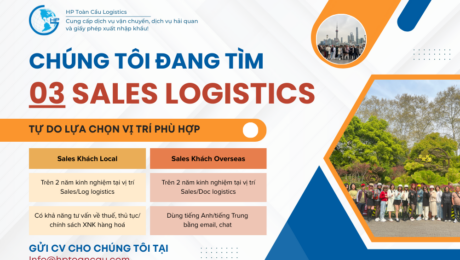 Tuyển sales Logistics - Hà Đông - Hà Nội