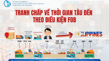 Tranh chấp về thời gian tàu đến theo điều kiện FOB