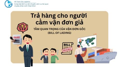 Trả hàng cho người cầm vận đơn giả