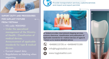 Import duties and customs procedures for Implant Fixture in Vietnam